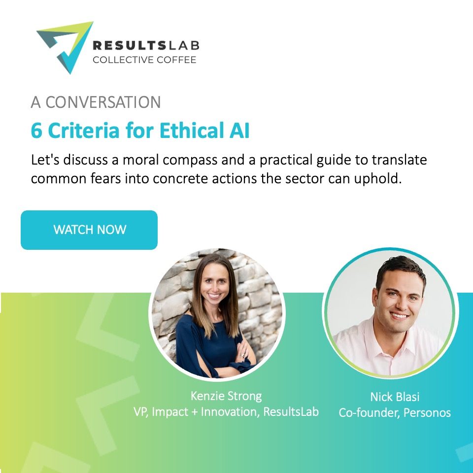 Coffee Collective: 6 Criteria for Ethical AI with Kenzie Strong and Nick Blasi